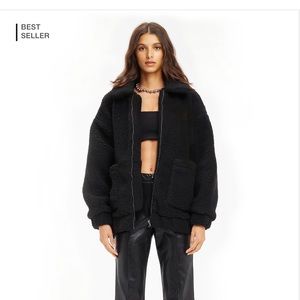 i am gia pixie jacket black